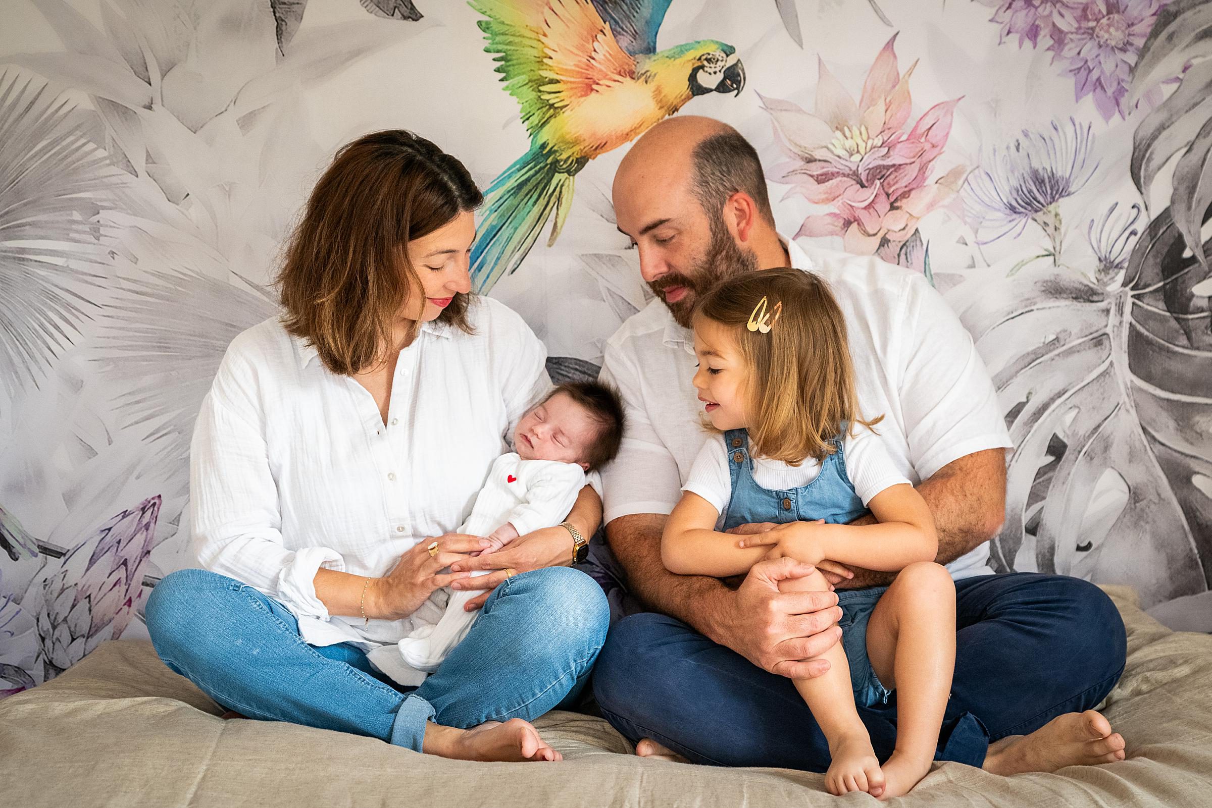 séance photo naissance à domicile ambiance naturelle