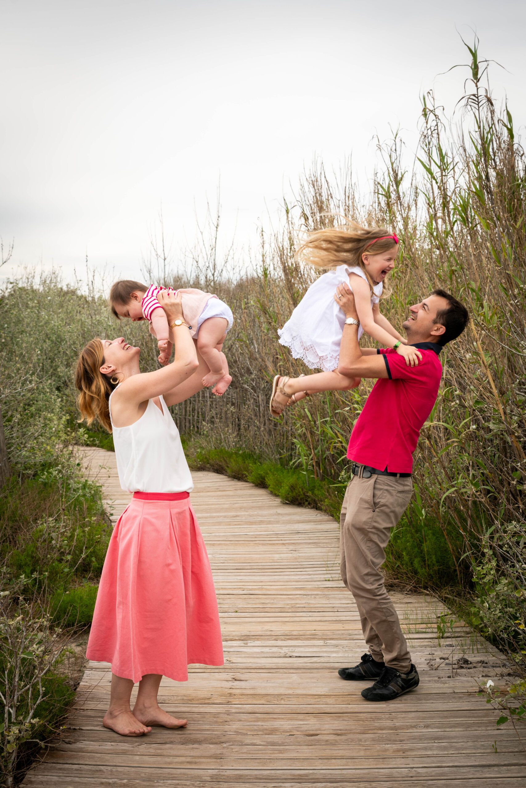 seance photo famille plage montpellier