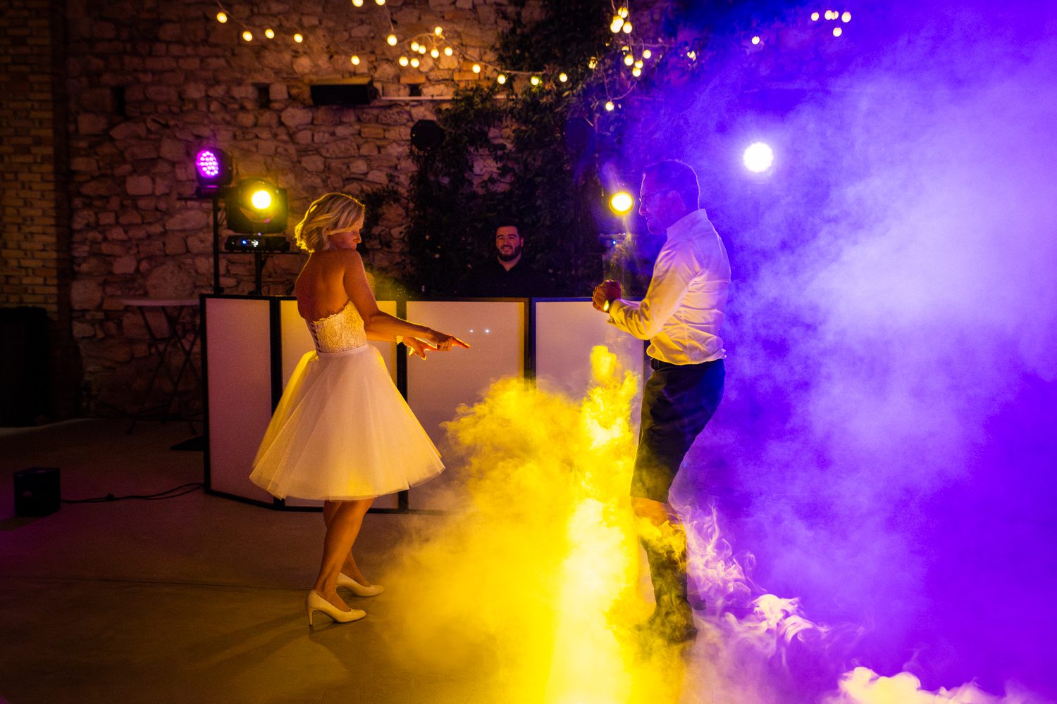 photographe mariage Montpellier photo couple lumière fin de journée