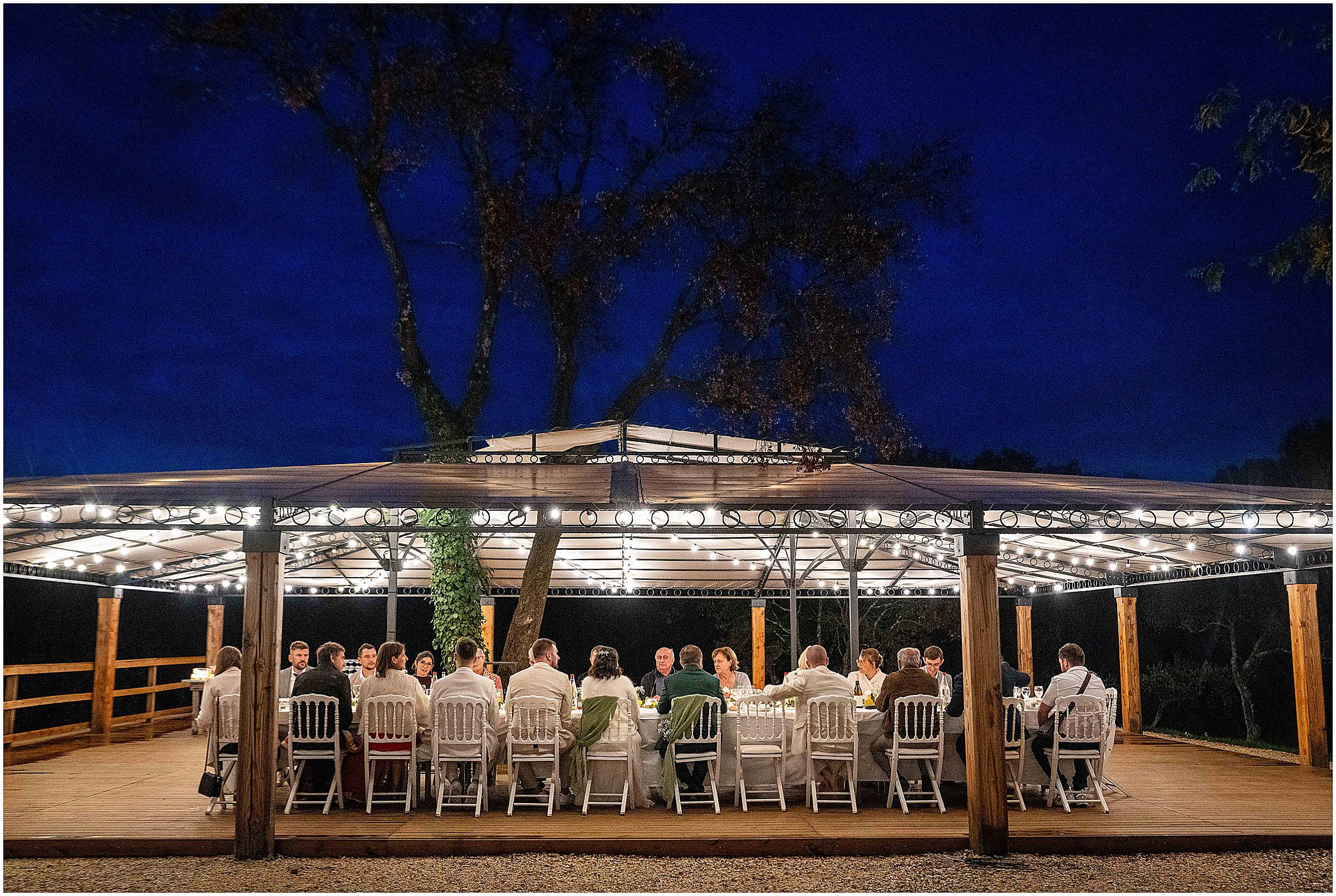 repas mariage tonnelle pluie comptoir saint hilaire